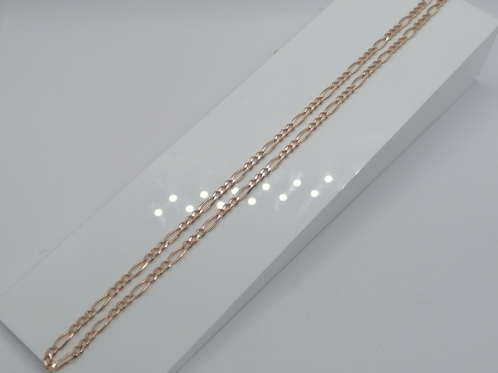 ЦЛФК585 ЦЕПЬ ПОЛНОВЕСНАЯ Фигаро(картье) (Au 585)