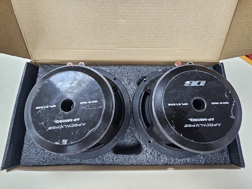 Автоакустика передняя Apocalypse AP-M60SQL