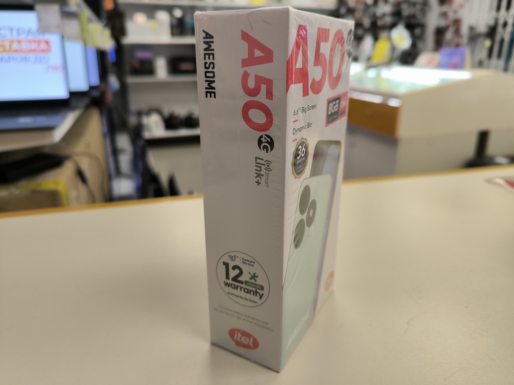 Смартфон Itel A50 3/64Gb