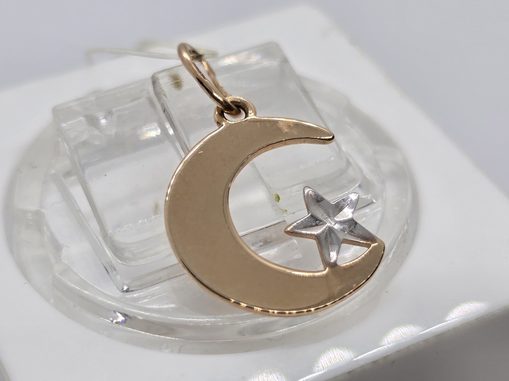 ПОДВЕСКА ПОЛУМЕСЯЦ без камня (Au 585)