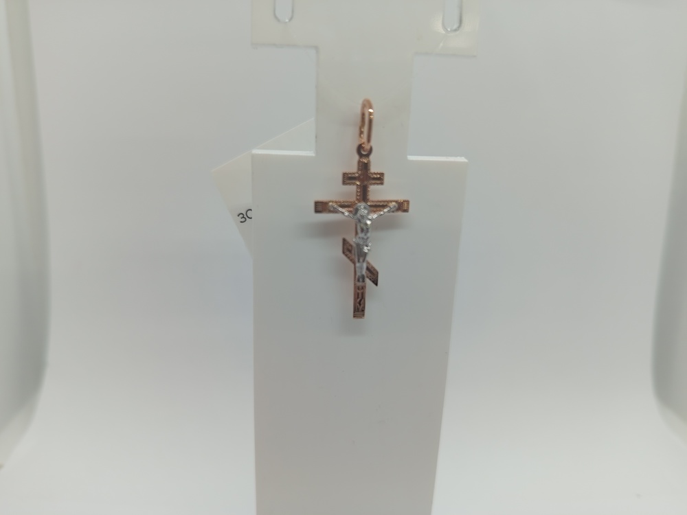 ПОДВЕСКА КРЕСТ (Au 585)