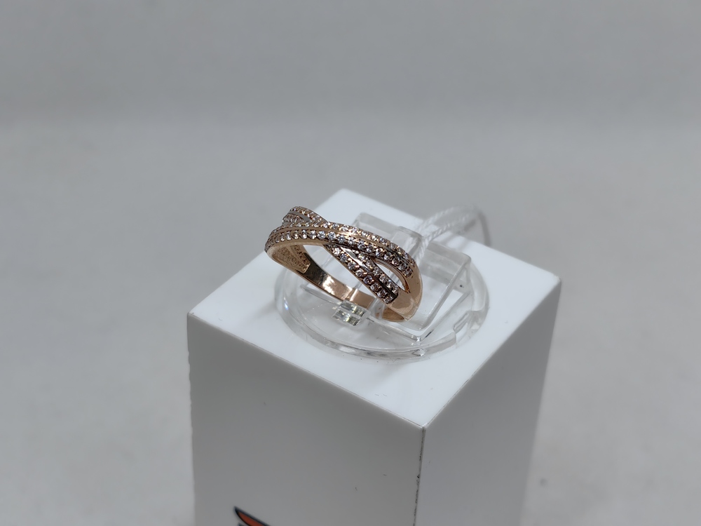 КОЛКМИ585 КОЛЬЦО С КАМНЯМИ (Au 585)