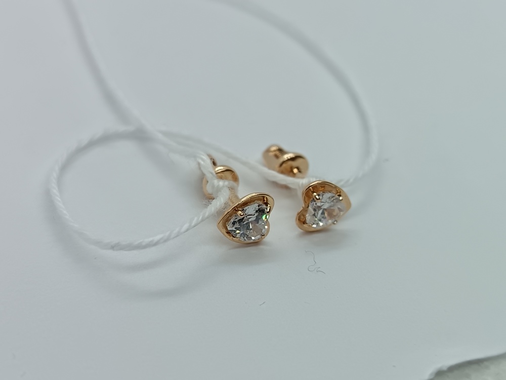 СЕРЬГИ ПУСЕТЫ (Au 585)