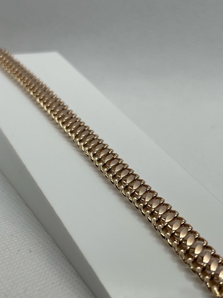 БРАСЛЕТ ПОЛНОВЕСНЫЙ Восьмерка (Au 585)