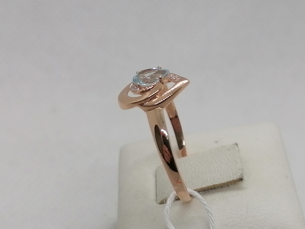 КОЛКМИ585 КОЛЬЦО С КАМНЯМИ (Au 585)