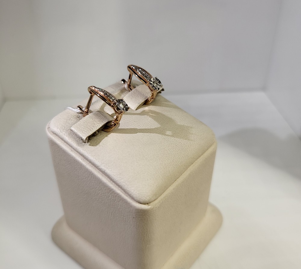 СЕРЬГИ БРИЛЛИАНТ (Au 585)