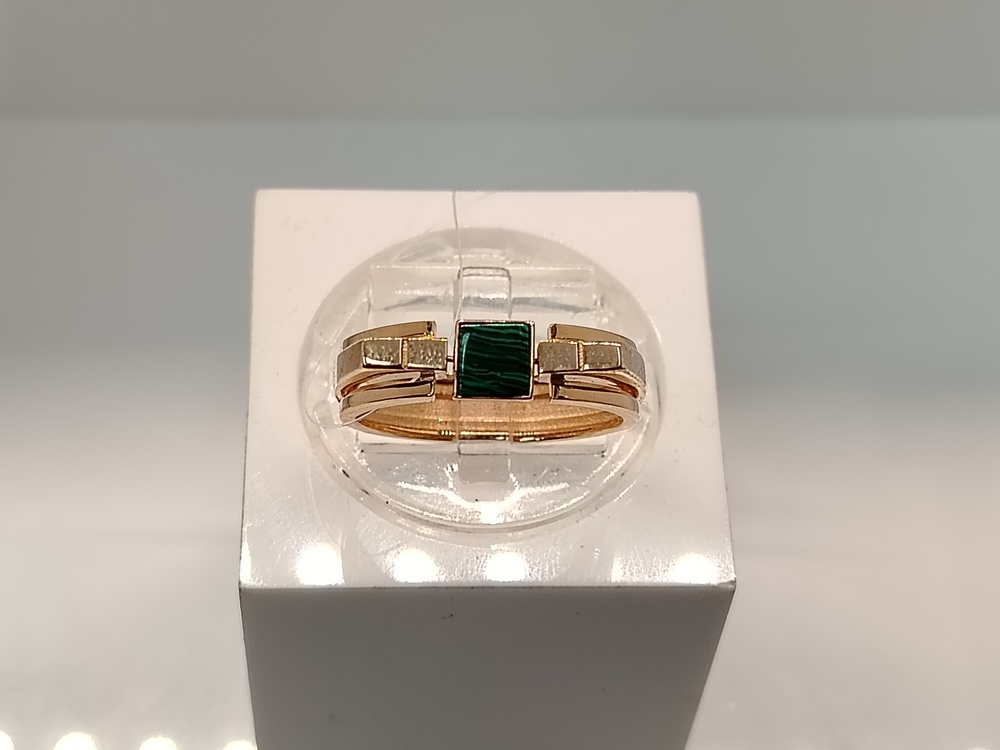 КОЛЬЦО ПЕЧАТКА с камнем (Au 585)