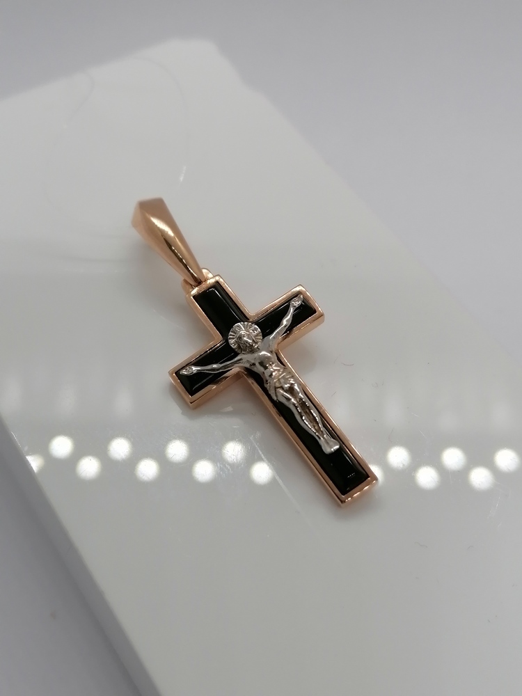 ПОДВЕСКА КРЕСТ (Au 585)