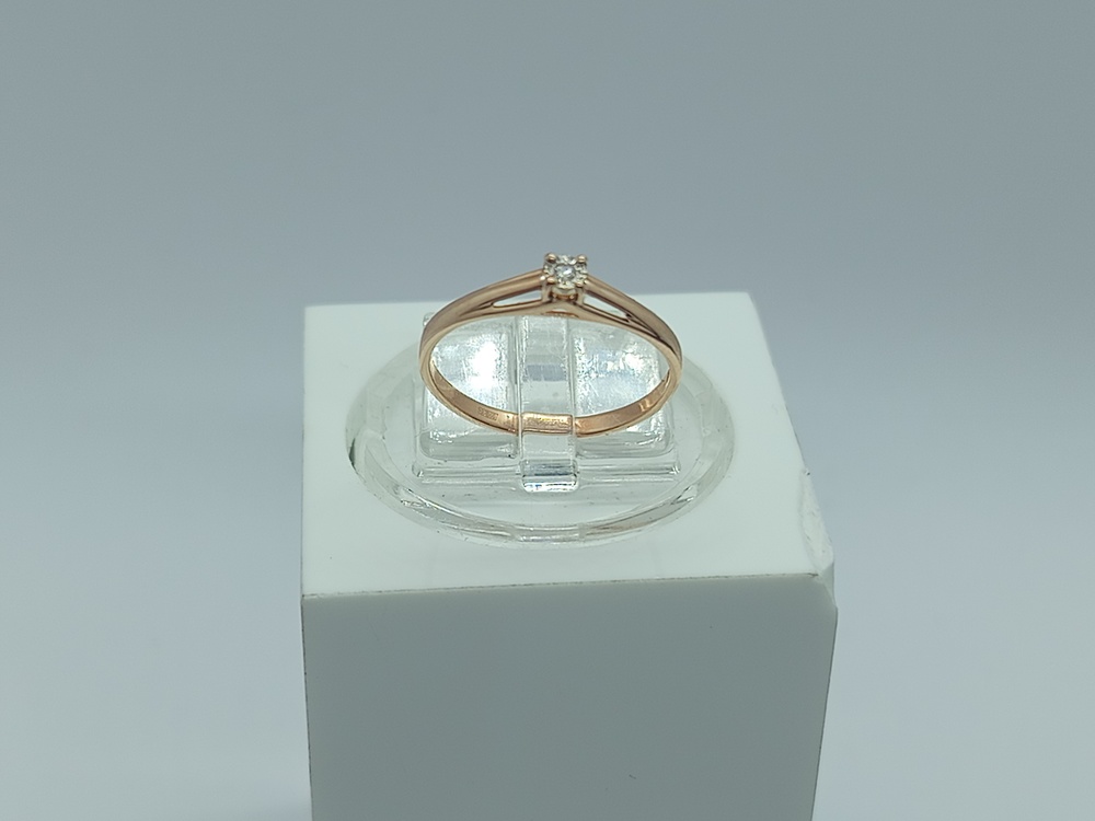 КОЛЬЦО БРИЛЛИАНТ Au 585