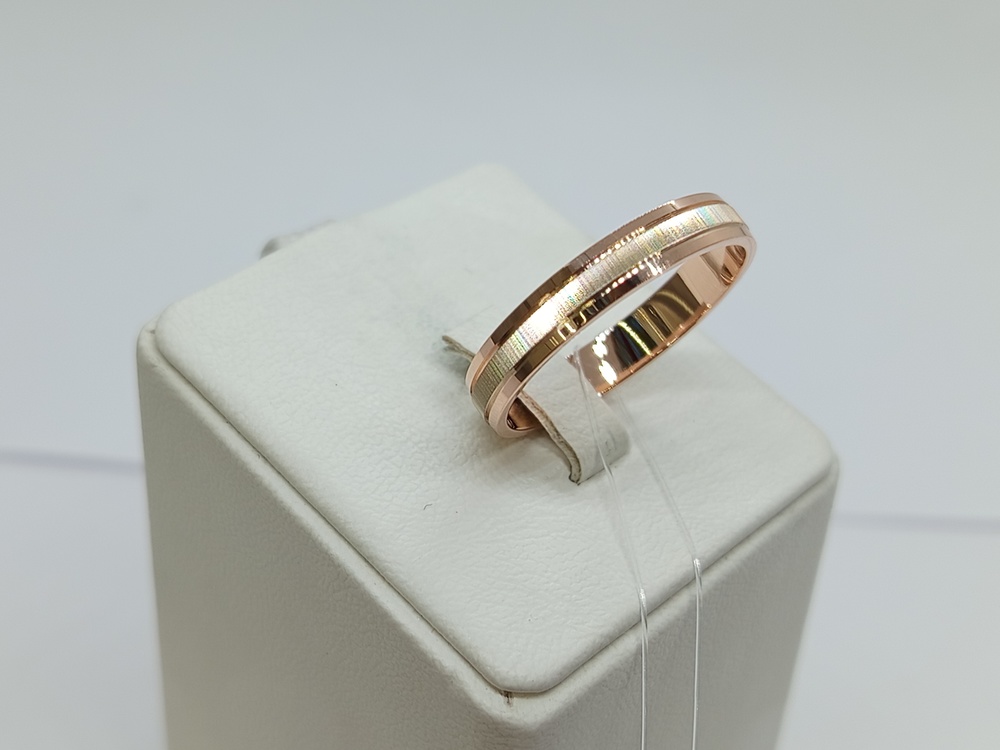 КОЛЬЦО ОБРУЧАЛЬНОЕ без камня (Au 585)
