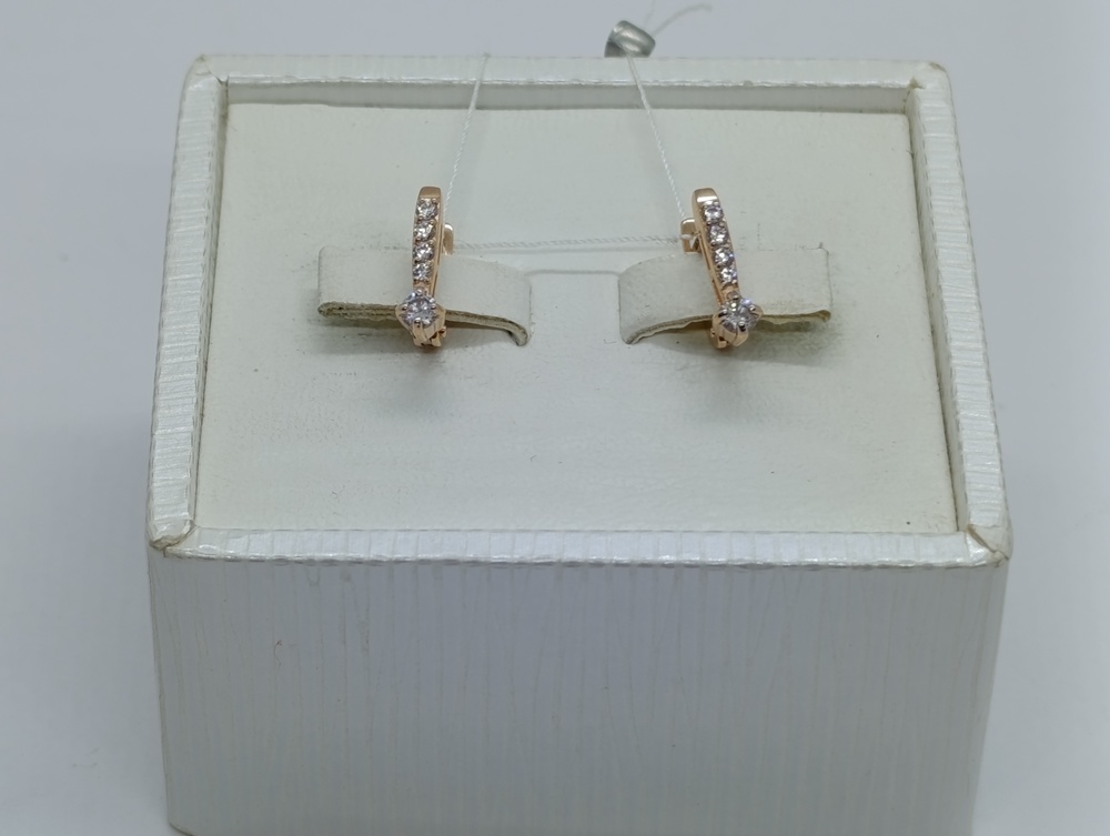 СКМИ585 СЕРЬГИ С КАМНЯМИ (Au 585) СКМИ585 СЕРЬГИ С КАМНЯМИ (Au 585)