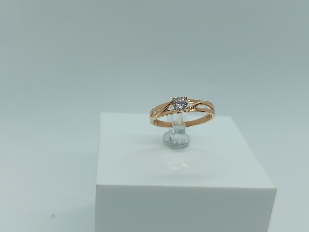 КОЛЬЦО С КАМНЕМ (Au 585)