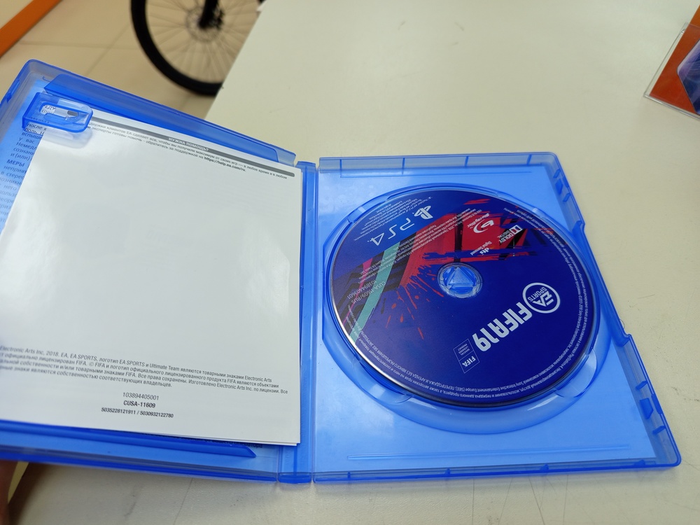 Игра Playstation 4 Fifa 19