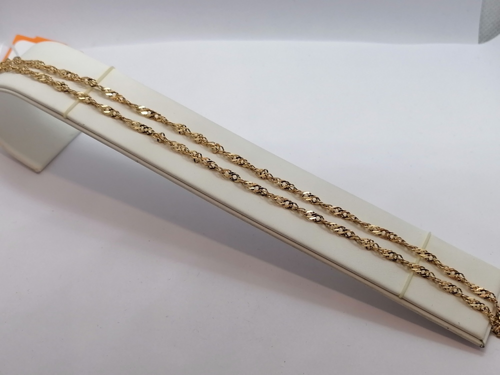 ЦЛСИ585 ЦЕПЬ ПОЛНОВЕСНАЯ Сингапур (Au 585)