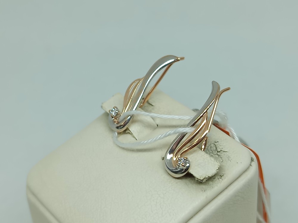 СЕРЬГИ КАФФЫ (Au 585)