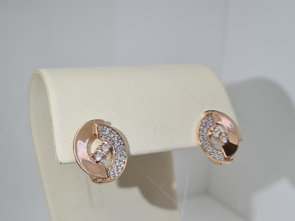 СЕРЬГИ С КАМНЯМИ (Au 585)