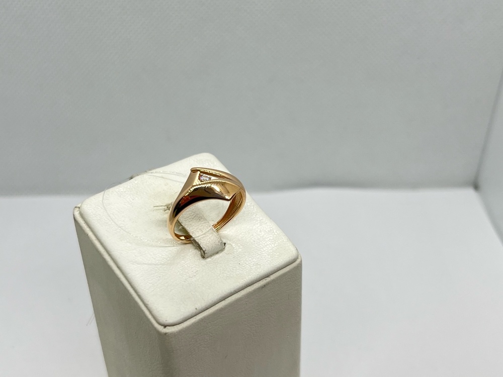 КОЛЬЦО С КАМНЕМ (Au 585)