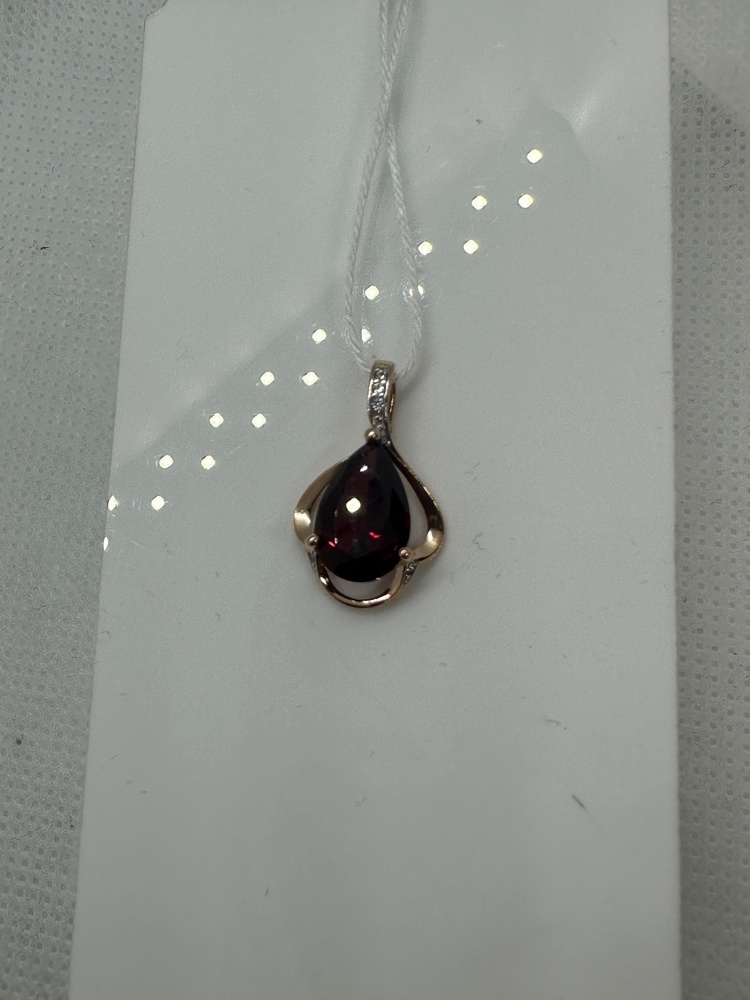 ПОДКМИ375 ПОДВЕСКА С КАМНЯМИ (Au 375)