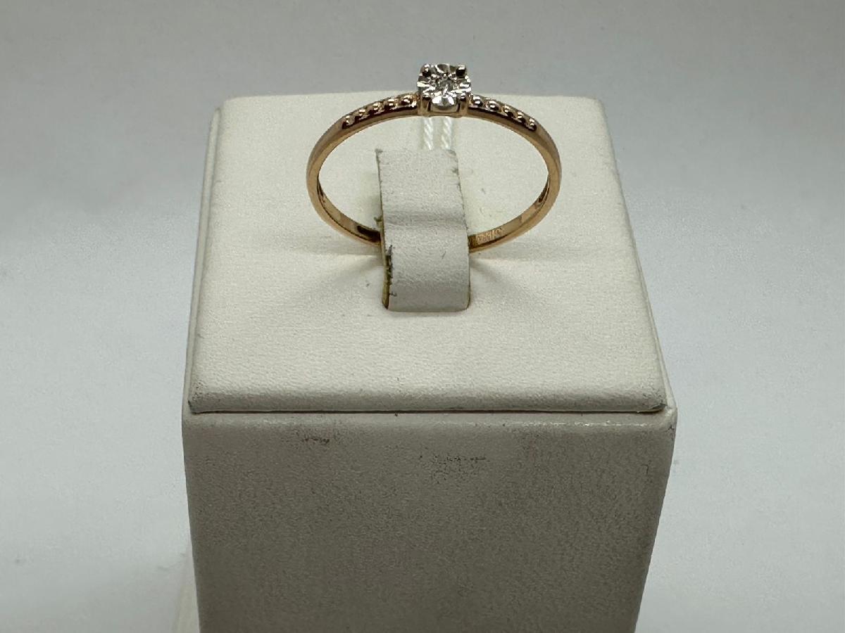 КОЛЬЦО БРИЛЛИАНТ Au 585