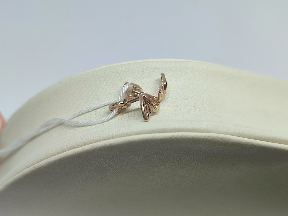 СПУС585 СЕРЬГИ ПУСЕТЫ (Au 585)