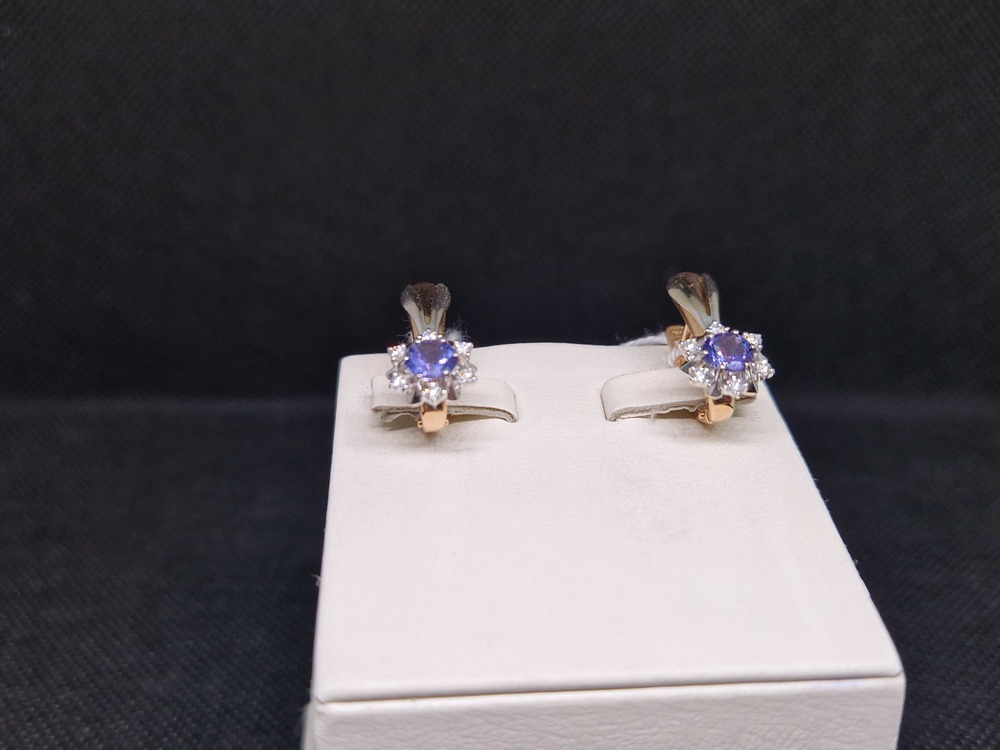 СЕРЬГИ БРИЛЛИАНТ (Au 585)