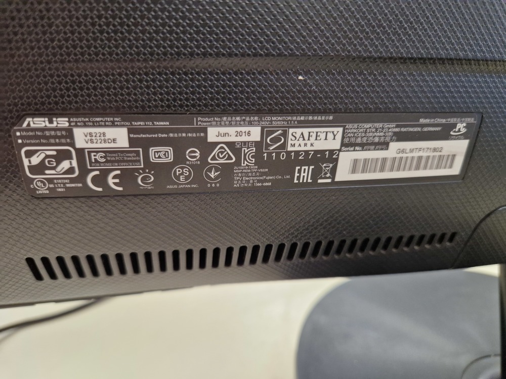 Монитор Asus VS228