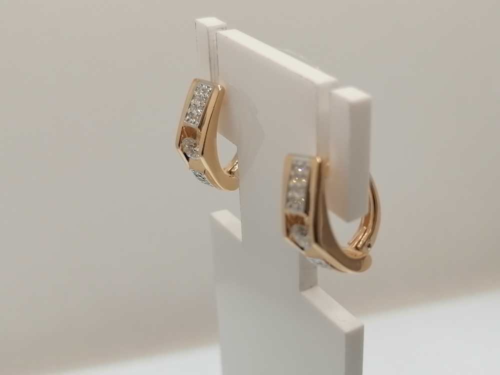 СЕРЬГИ БРИЛЛИАНТ (Au 585)