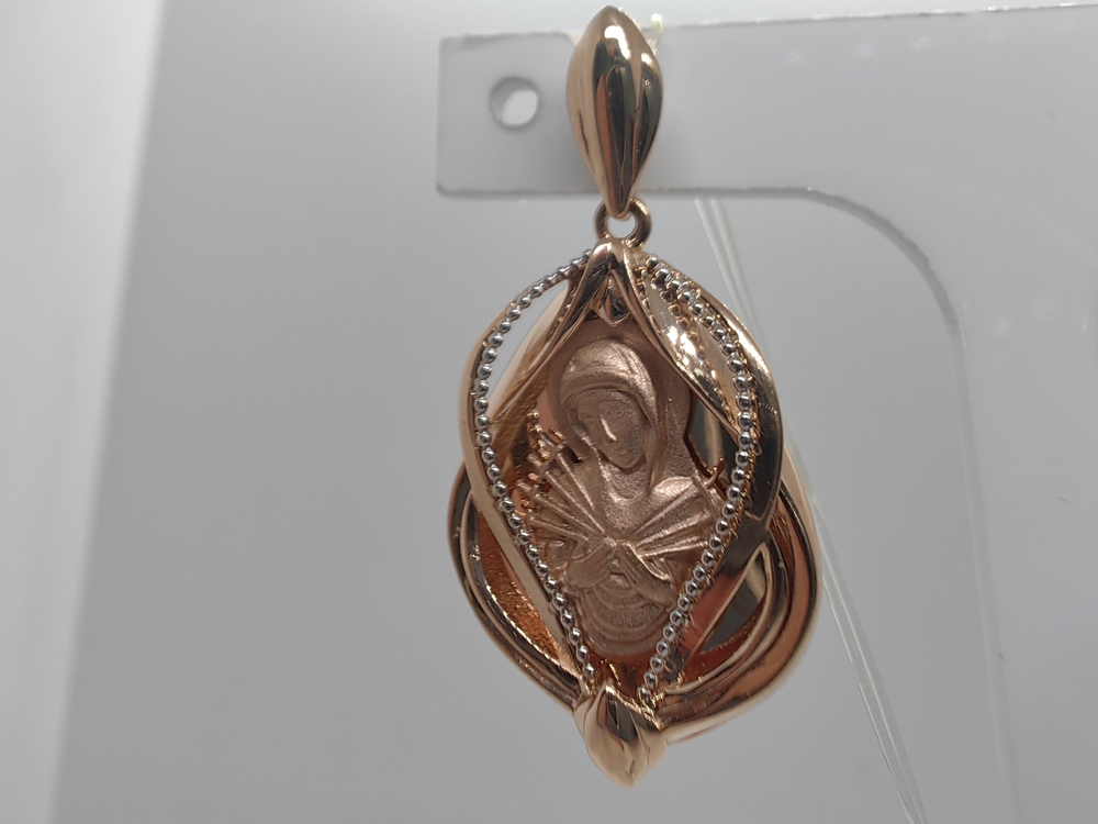 ПОДВЕСКА ИКОНА без камня (Au 585)