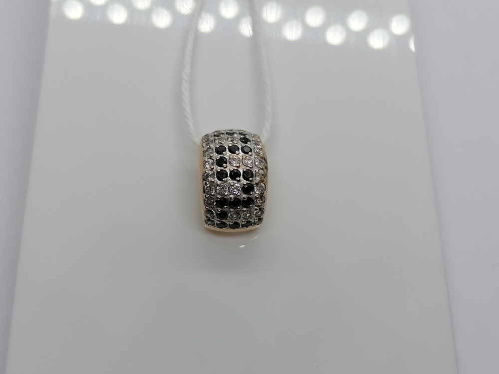 ПОДКМИ585 ПОДВЕСКА С КАМНЯМИ (Au 585)