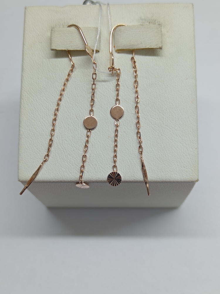 СПРО585 СЕРЬГИ ПРОДЕВКИ (Au 585)