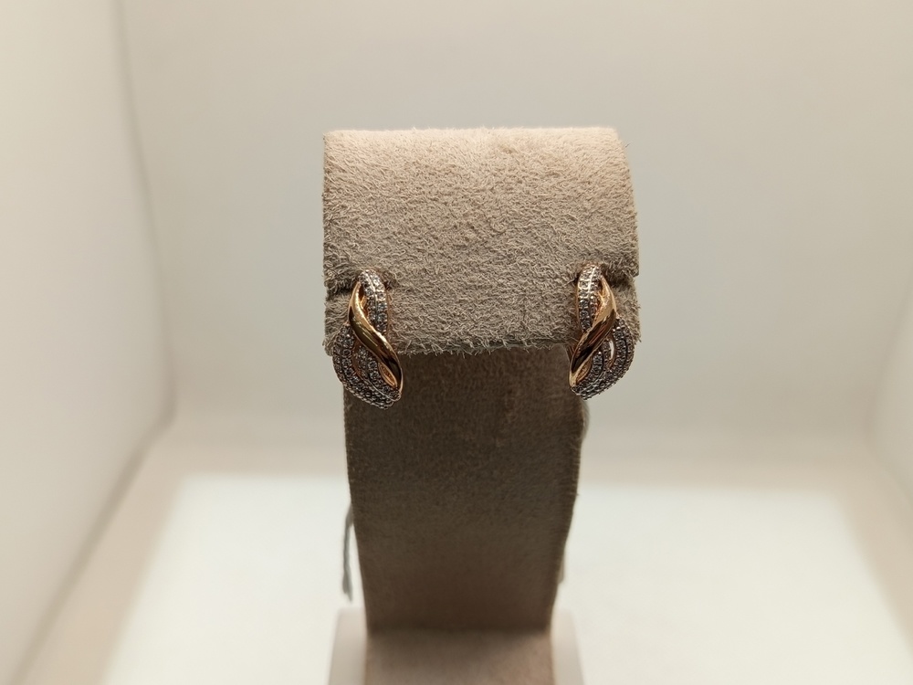 СЕРЬГИ С КАМНЯМИ (Au 585)