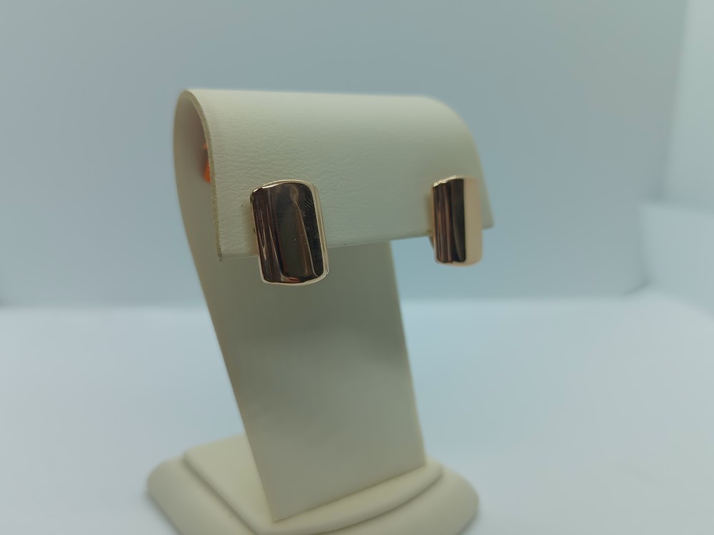 СБКМ585 СЕРЬГИ БЕЗ КАМНЯ (Au 585)