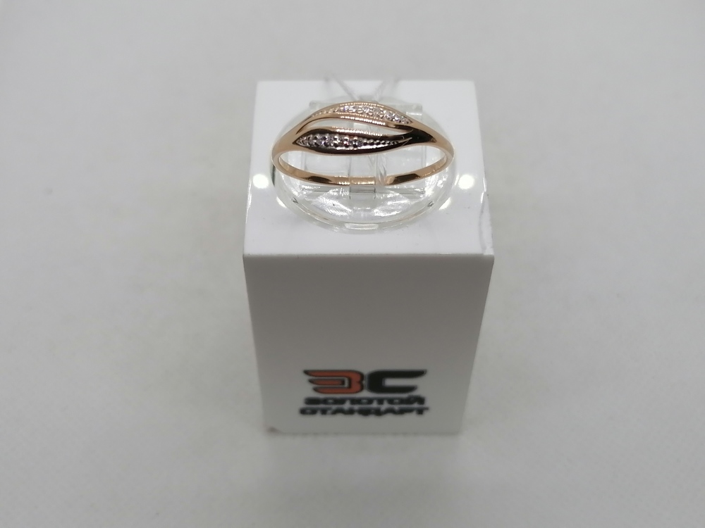 КОЛКМИ585 КОЛЬЦО С КАМНЯМИ (Au 585)