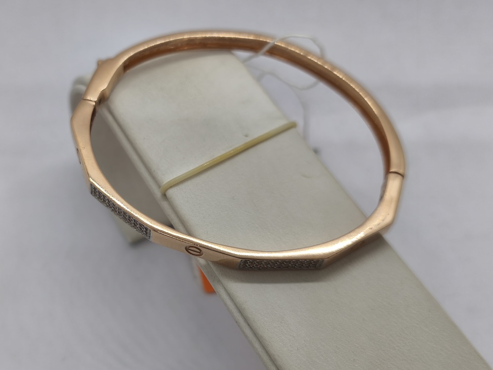 Б585 БРАСЛЕТ С КАМНЯМИ (Au 585)