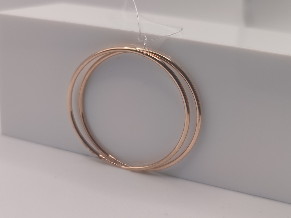 СЕРЬГИ КОНГО без камня (Au 585)