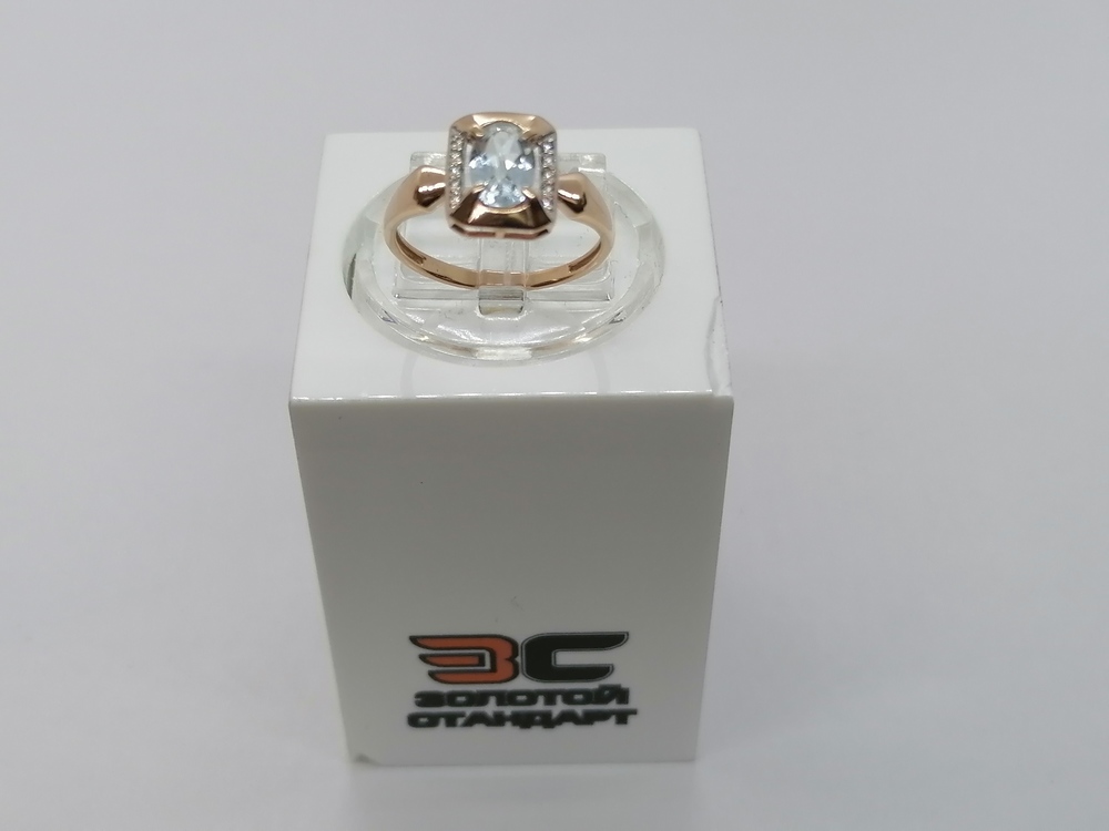 КОЛКМИ585 КОЛЬЦО С КАМНЯМИ (Au 585)