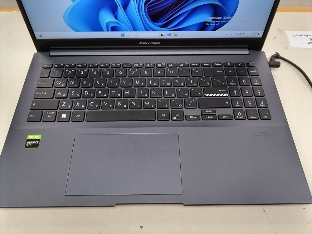 Ноутбук ASUS ASUS Vivobook Pro 15 M6500QH-HN089; Ryzen 7 5800H, GeForce GTX 1650, 16 Гб, 512 GB, Нет