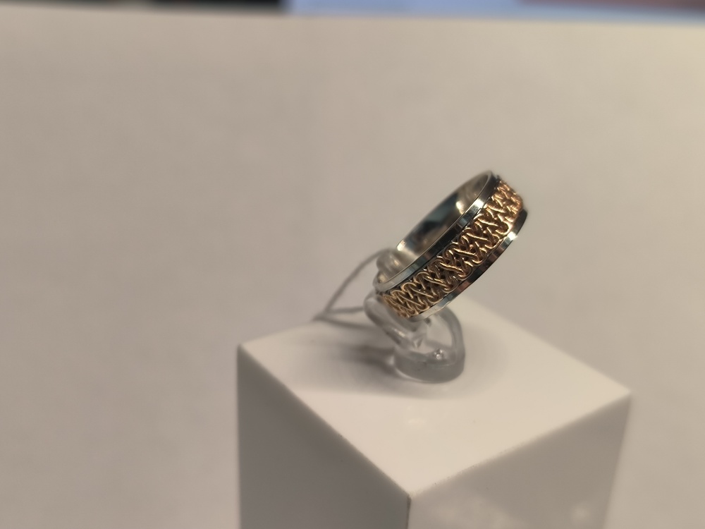 КОЛБКМ585 КОЛЬЦО БЕЗ КАМНЯ (Au 585)