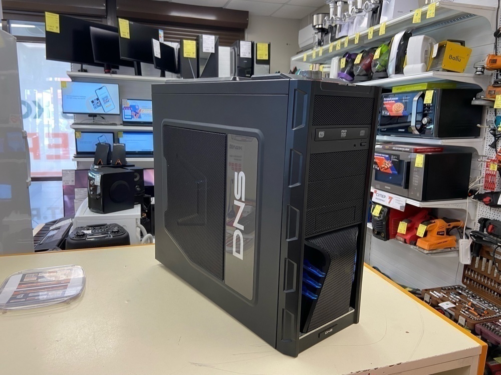 Системный блок DNS; Ryzen 5 1600, GeForce GTX 1050 Ti, 16 Гб, 750 Гб, Нет
