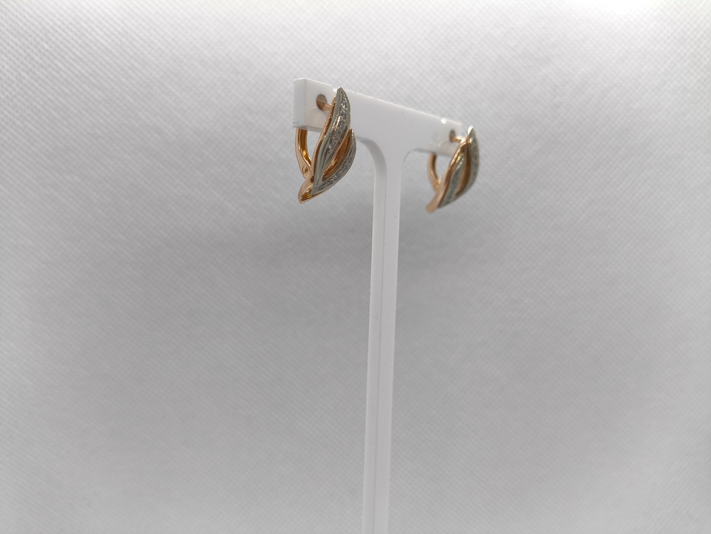 СЕРЬГИ С КАМНЯМИ (Au 585)