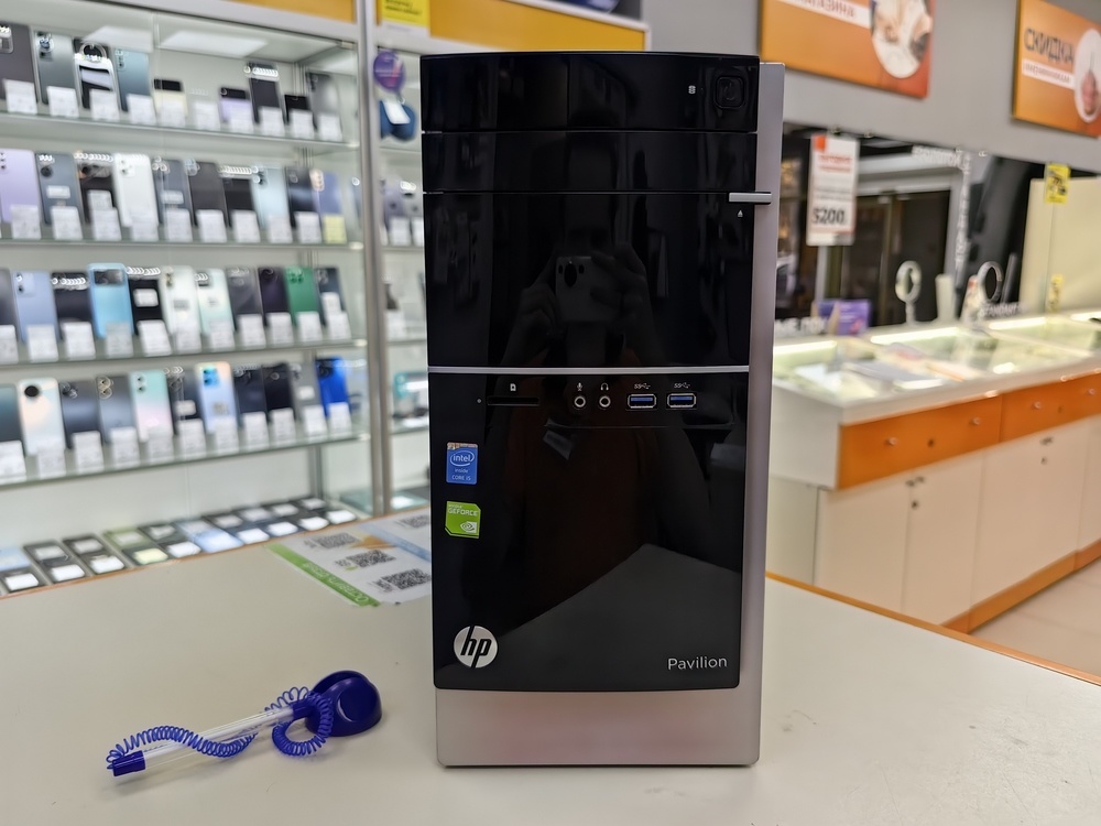 Системный блок HP; Core i5-4460S, Intel HD Graphics 4600, 4 Гб, Нет, 1 Tb