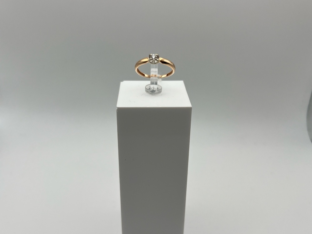 КОЛЬЦО БРИЛЛИАНТ Au 585