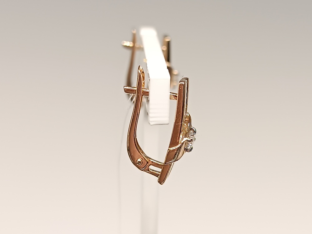 СЕРЬГИ С КАМНЯМИ (Au 585)