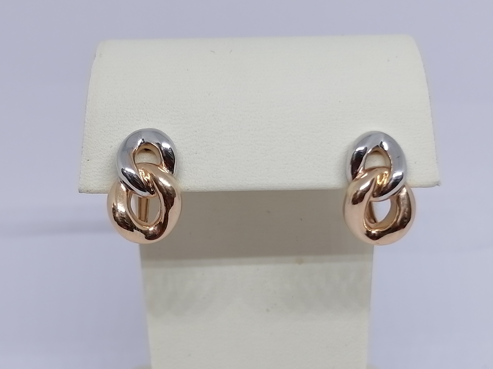 СЕРЬГИ БЕЗ КАМНЯ (Au 585)