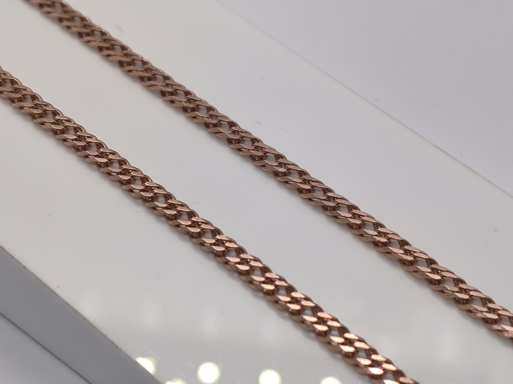 ЦЛР2585 ЦЕПЬ ПОЛНОВЕСНАЯ Ромб двойной (Au 585)