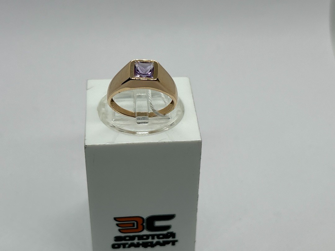 ПЕЧАТКА С КАМНЕМ (Au 585)