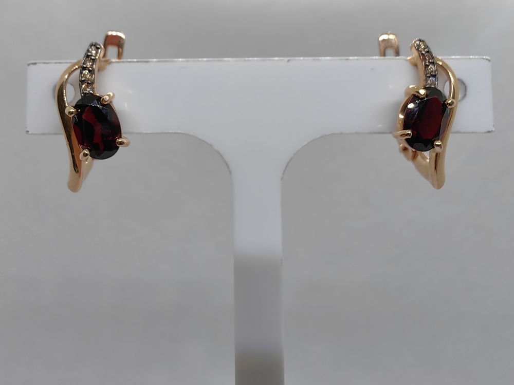 СКМИ585 СЕРЬГИ С КАМНЯМИ (Au 585) СКМИ585 СЕРЬГИ С КАМНЯМИ (Au 585)