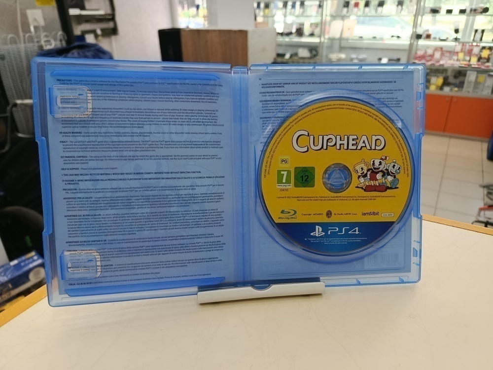Игра Playstation 4 Cuphead