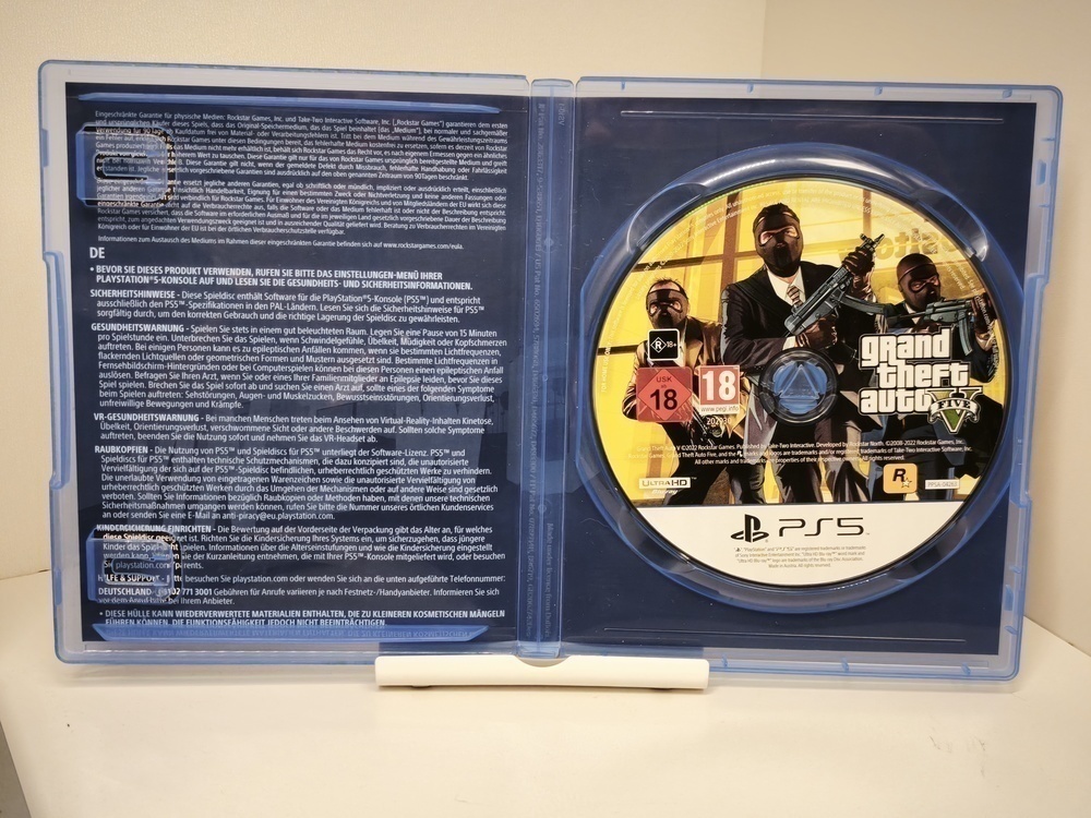 Игра Playstation 5 GTA 5