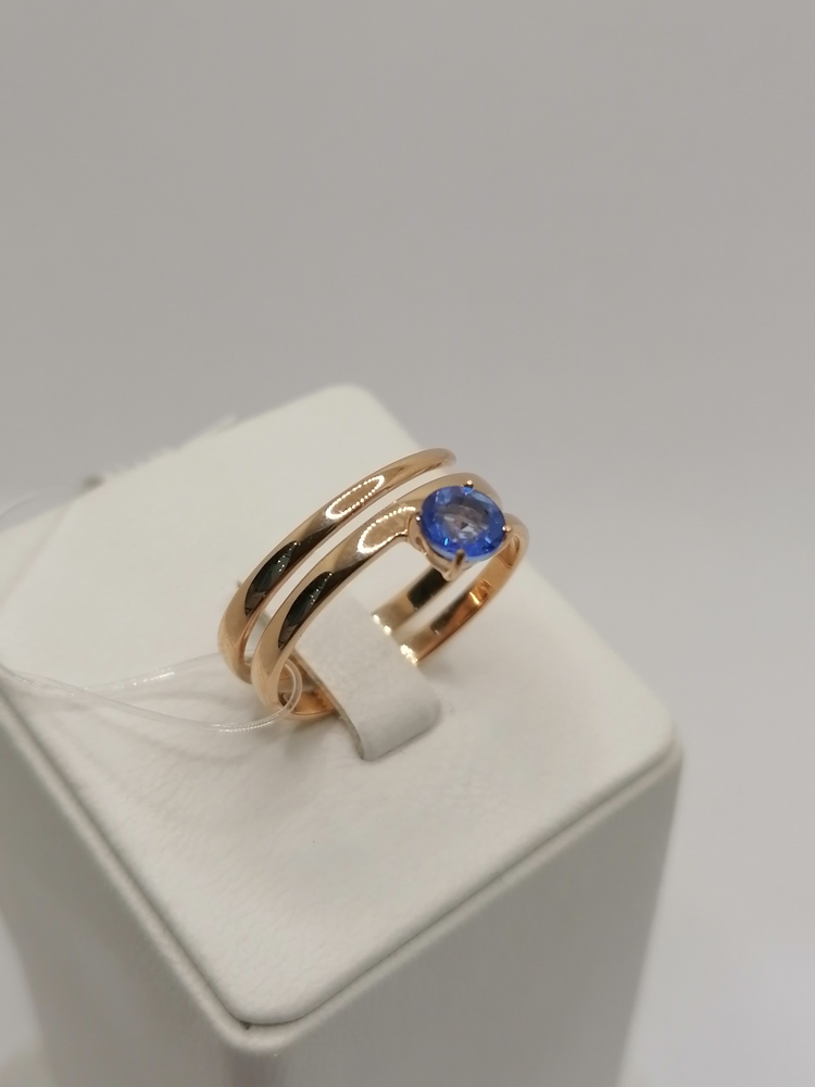 КОЛЬЦО С КАМНЕМ (Au 585)